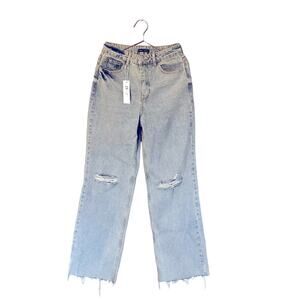 Shein high waisted mom jeans light  Wash Jeans size 29 new with tag